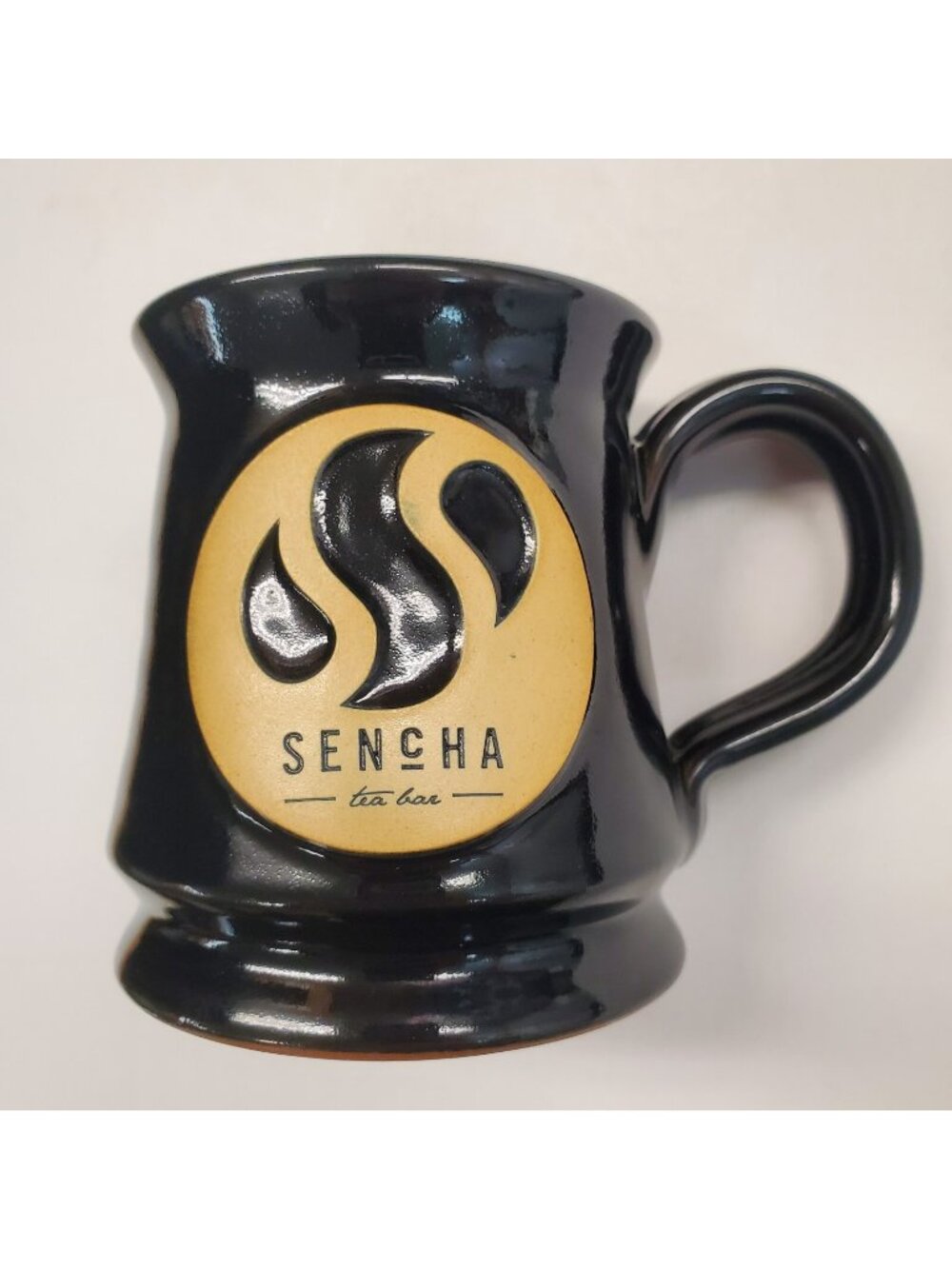 Deneen Pottery Sencha Tea Bar Promotional Mug Handmade Thrown in St. Paul USA